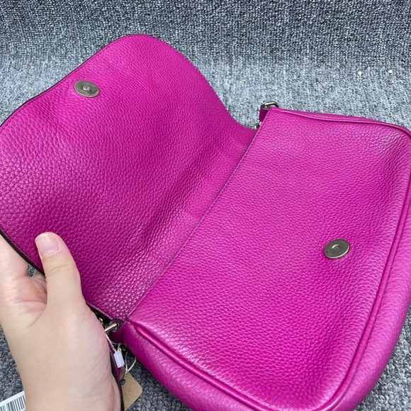 100% Authentic GUCCI Soho Pink Leather Shoulder Bag - Picture 10 of 13